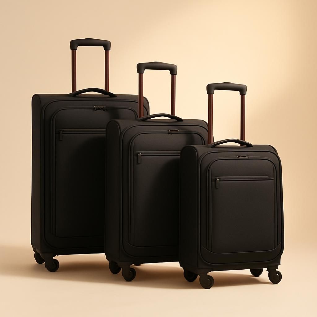 AI-generated illustration of Helium DLX Softside 3-Piece Set